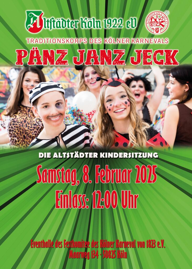 Pänz janz Jeck 2025