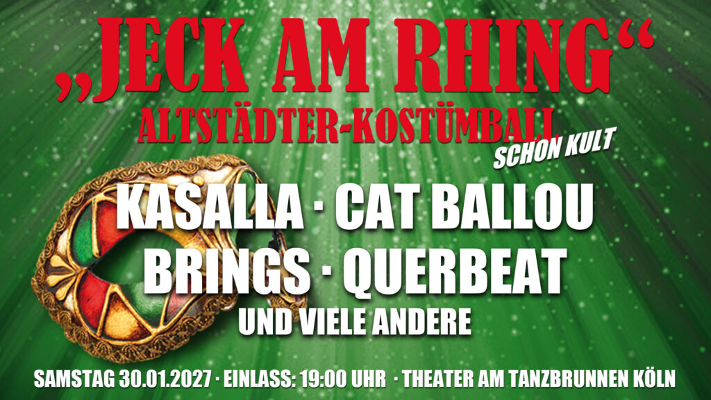 Jeck am Rhing 2027 am 30.01.2027
